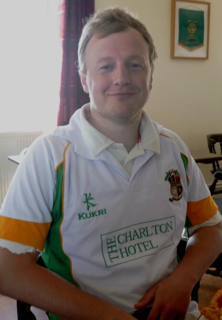 Andrew Hay - helped Pembroke win at Llechryd with bat and ball